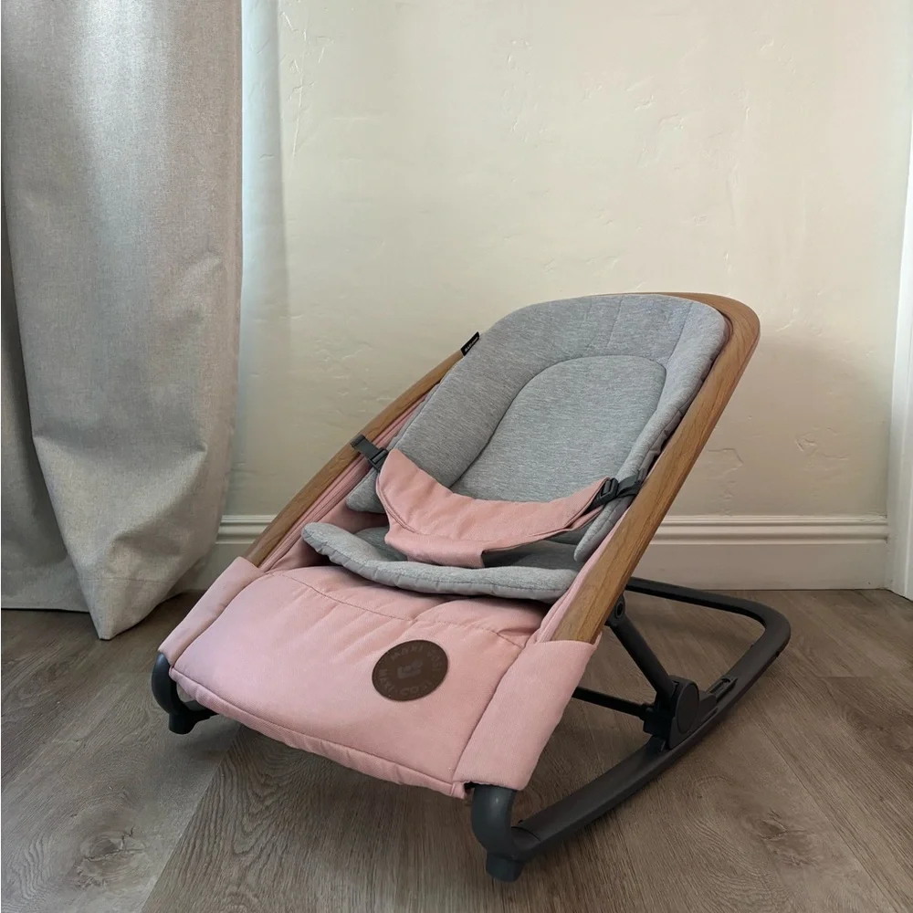 Maxi Cosi baby rocker pink and grey - Picture 2 of 6
